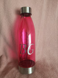 Initials water bottle