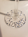 Wine glass base